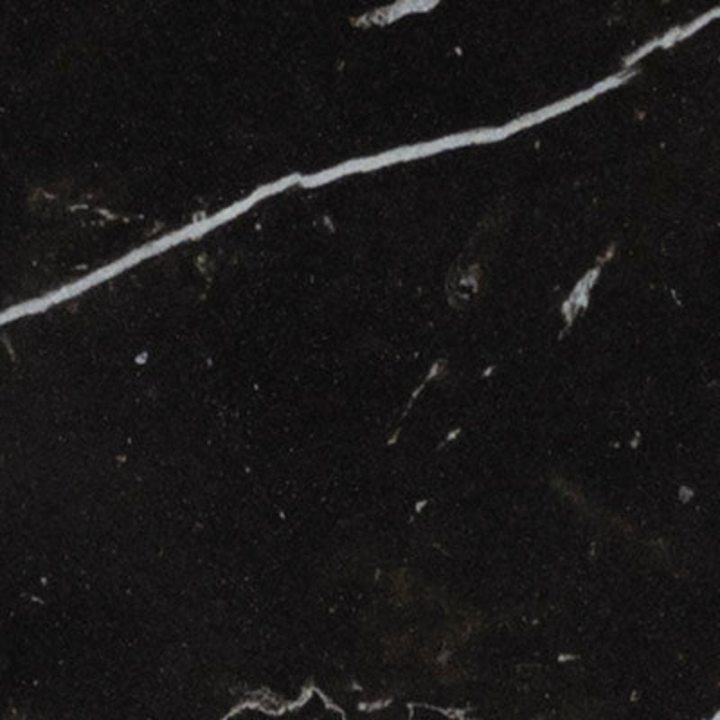 Regallo Marquina Noir 3"x24" Bullnose Polished Porcelain Wall Tile - MSI Collection product shot wall view