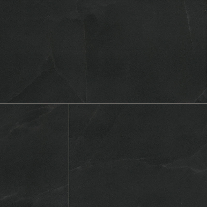 Regallo Midnight Agate Matte Marble Look Porcelain Floor & wall Tile - MSI Collection wall view