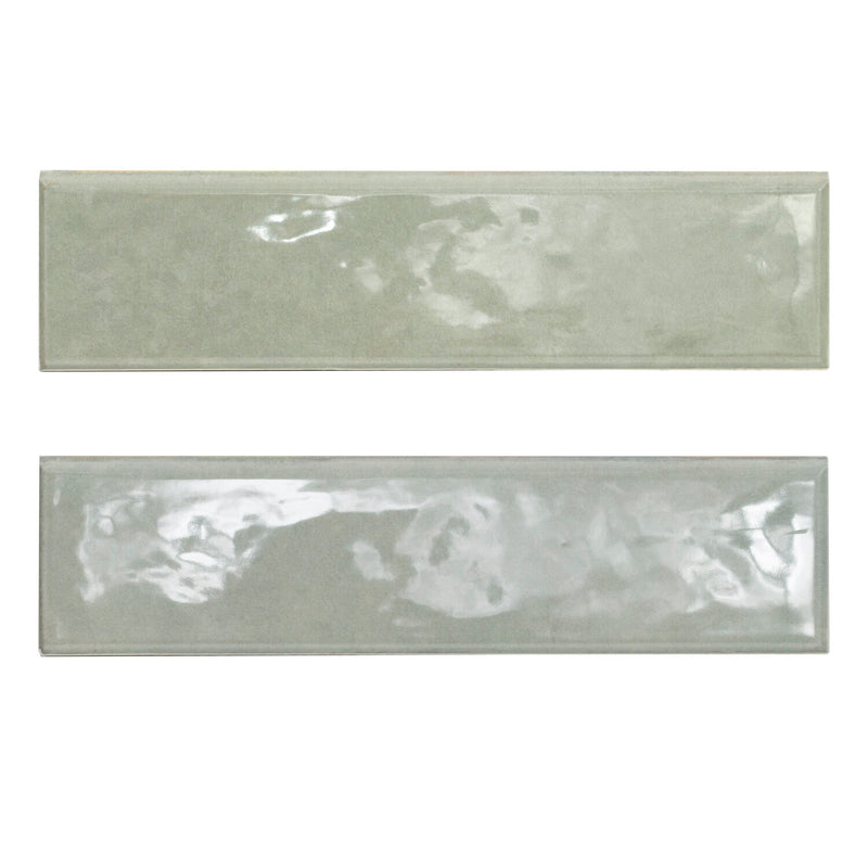 Renzo Jade Bullnose 3"x12" Glossy Ceramic Wall Tile -MSI Collection product shot multi tile view