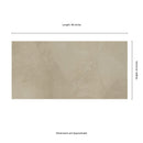Sande Cream Matte Porcelain Floor and Wall Tile - MSI Collection