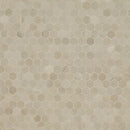 Sande Cream 12"x12" Matte 2" Hexagon Porcelain Mesh-Mounted Mosaic Tile - MSI Collection