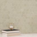 Sande Cream 12"x12" Matte 2" Hexagon Porcelain Mesh-Mounted Mosaic Tile - MSI Collection