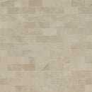 Sande Cream 12"x12" Polished Porcelain Mesh Mounted Mosaic Tile 2"x4" - MSI Collection