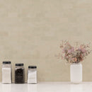 Sande Cream 12"x12" Polished Porcelain Mesh Mounted Mosaic Tile 2"x4" - MSI Collection