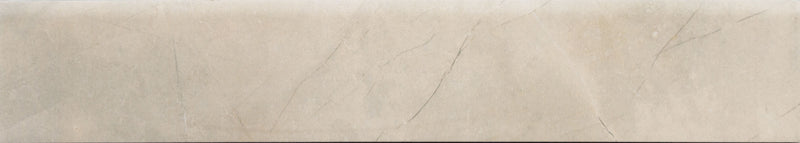 Sande Cream Bullnose 3"x18" Glazed Porcelain Wall Tile - MSI Collection product shot tile view