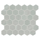 Sande Gray 12"x12" Matte 2" Hexagon Porcelain Mosaic Tile - MSI Collection