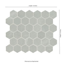 Sande Gray 12"x12" Matte 2" Hexagon Porcelain Mosaic Tile - MSI Collection