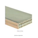 Stella Emerald 2"x10" Glossy Ceramic Wall Tile - MSI Collection thickness view