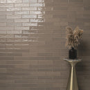 Terranello Umber Glossy Ceramic Tile - MSI Collection
