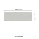 Urbano Dusk Ceramic White Subway Tile 4"x12" Glossy - MSI Collection