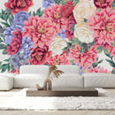 Voguish Asters Wallpaper Chic