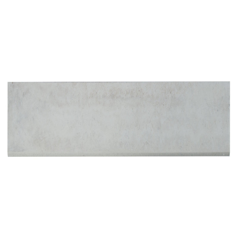 Veneto White Bullnose 3"x24" Glazed Porcelain Wall Tile - MSI Collection tile view