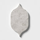 Gothic Arabesque Silver light 4 7/8"x8 13/16" Honed Marble Waterjet Decos Product shoot tile view