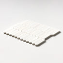 Ice white 13 3/16"x11" Polished Baby Picket Marble Mosaic Product shoot mosaic view 1