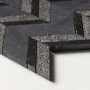 Belgium Blue Textura Limestone Mosaic