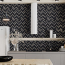 Belgium Blue Textura Limestone Mosaic