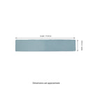 Convex Acqua 2"x10" Glossy Ceramic 3D Wall Tile - MSI Collection