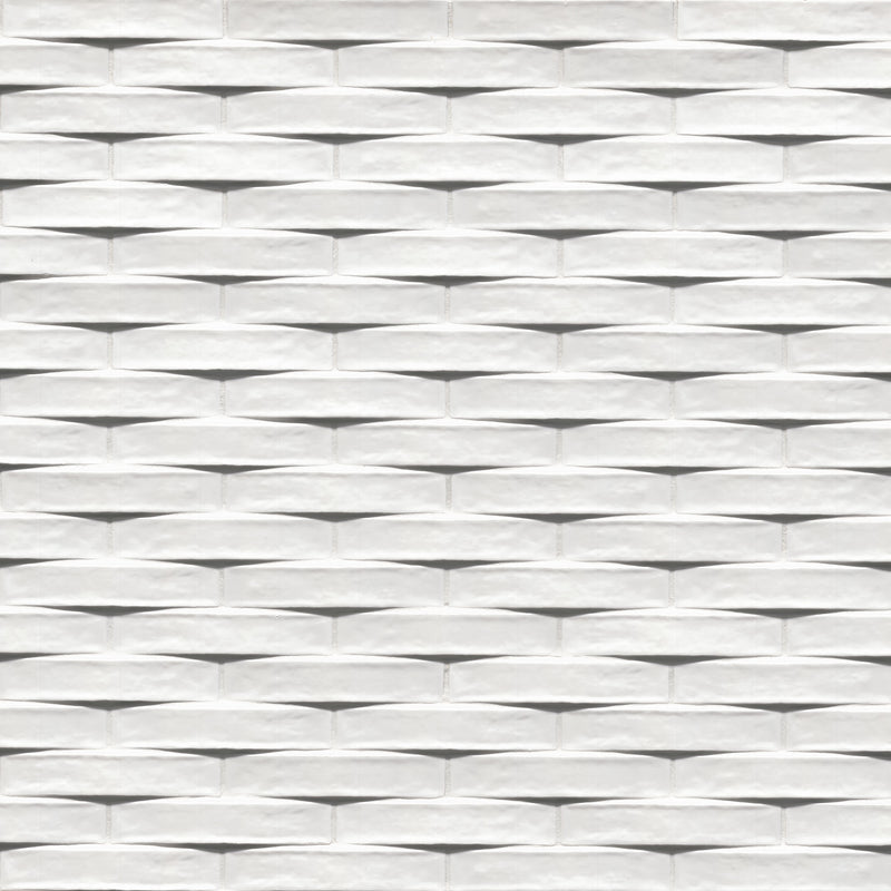 Convex Calc 2"x10" Glossy Ceramic 3D Wall Tile - MSI Collection