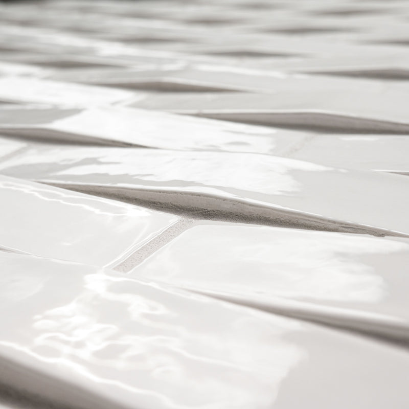 Convex Calc 2"x10" Glossy Ceramic 3D Wall Tile - MSI Collection