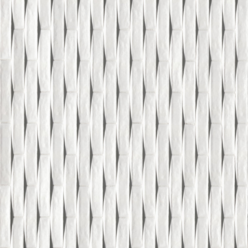 Convex Calc 2"x10" Glossy Ceramic 3D Wall Tile - MSI Collection