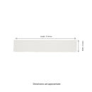 Convex Calc 2"x10" Glossy Ceramic 3D Wall Tile - MSI Collection