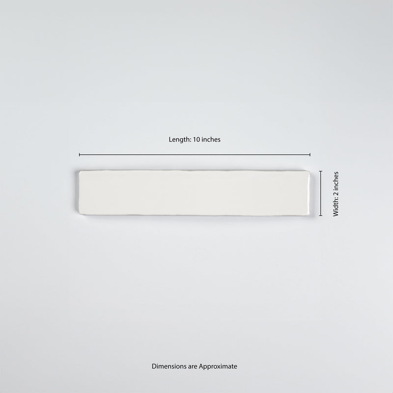 Convex Calc 2"x10" Glossy Ceramic 3D Wall Tile - MSI Collection