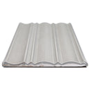 Folk Silver 7"x16" Satin Porcelain Fluted Wall Tile - MSI Collection