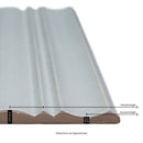 Folk Sky 7"x16" Satin Porcelain Fluted Wall Tile - MSI Collection