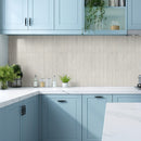 Gems Bianco 5"x10" Glossy Porcelain Fluted Wall Tile - MSI Collection