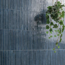 Gems Cobalto 5"x10" Glossy Porcelain Fluted Wall Tile - MSI Collection