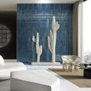 Gems Cobalto 5"x10" Glossy Porcelain Fluted Wall Tile - MSI Collection