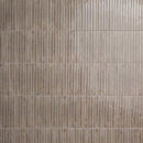 Gems Grigio 5"x10" Glossy Porcelain Fluted Wall Tile - MSI Collection