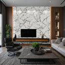 Lux Iceberg Polished Porcelain Floor And Wall Tile - MSI Collection living room view