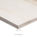 Nebula Almond 24"x48" Polished Porcelain Floor And Wall Tile - MSI Collection thickness view