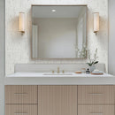 Scanalato Calacatta 5x10 Satin Fluted Porcelain - MSI Collection