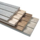 Sinfonia Hiphop Arena 6"x16" Matte Porcelain Fluted Limestone Look Wall Tile - MSI Collection