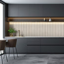 Sinfonia Hiphop Arena 6"x16" Matte Porcelain Fluted Limestone Look Wall Tile - MSI Collection