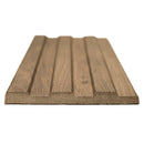 Sinfonia Hiphop Camel 6"x16" Matte Porcelain Fluted Wood Look Wall Tile - MSI Collection