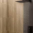 Sinfonia Hiphop Camel 6"x16" Matte Porcelain Fluted Wood Look Wall Tile - MSI Collection