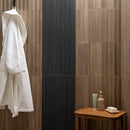 Sinfonia Hiphop Camel 6"x16" Matte Porcelain Fluted Wood Look Wall Tile - MSI Collection