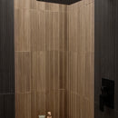Sinfonia Hiphop Camel 6"x16" Matte Porcelain Fluted Wood Look Wall Tile - MSI Collection