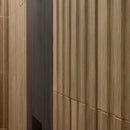 Sinfonia Hiphop Camel 6"x16" Matte Porcelain Fluted Wood Look Wall Tile - MSI Collection