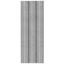 Sinfonia Hiphop Ceniza 6"x16" Matte Porcelain Fluted Limestone Look Wall Tile - MSI Collection