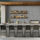 Sinfonia Hiphop Ceniza 6"x16" Matte Porcelain Fluted Limestone Look Wall Tile - MSI Collection