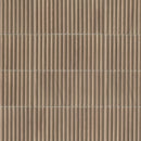 Sinfonia Piano Camel 4.5"x9" Matte Porcelain Fluted Wood Look Wall Tile - MSI Collection