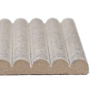 Sinfonia Piano Ceniza Matte Porcelain Fluted Limestone Look Wall Tile - MSI Collection