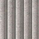 Sinfonia Piano Ceniza Matte Porcelain Fluted Limestone Look Wall Tile - MSI Collection