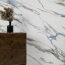 Valesia Azula 24x48 Polished Porcelain Tile - MSI Collection