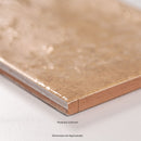 Village 4"x12" Matte Porcelain Subway Wall Tile - MSI Collection edge view