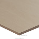 Whitehill Ashwood 9"x48" Matte Porcelain Wood Look Floor & Wall Tile - MSI Collection thickness view